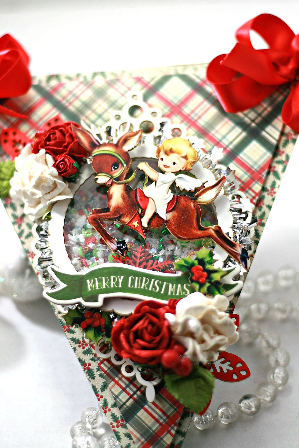 Thumbnail: Beautiful Box Ornament #1 Shaker Box Chipboard DIY Kit