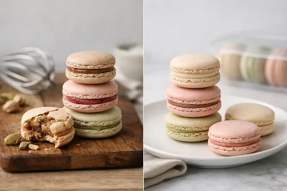 Kézműves macaron és bolti macaron különbsége