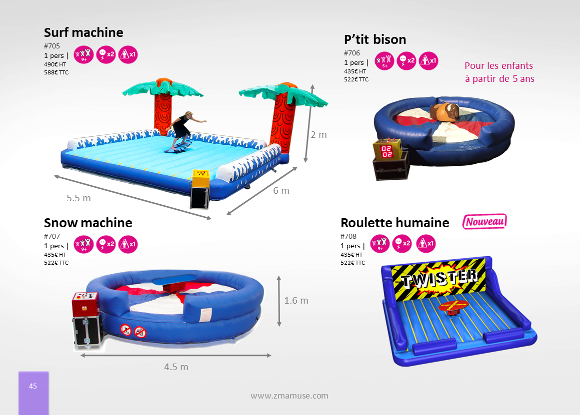 jeux mecaniques surf