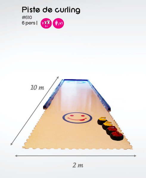 #610 Piste de curling