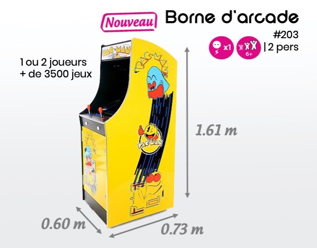 #203 borne d'arcade