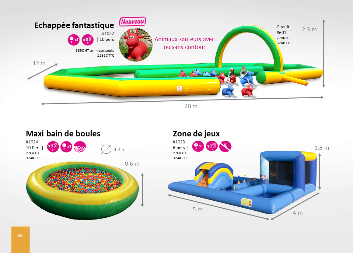 Espaces jeux petits enfants