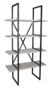 Watered Grey/Steel Small Rack