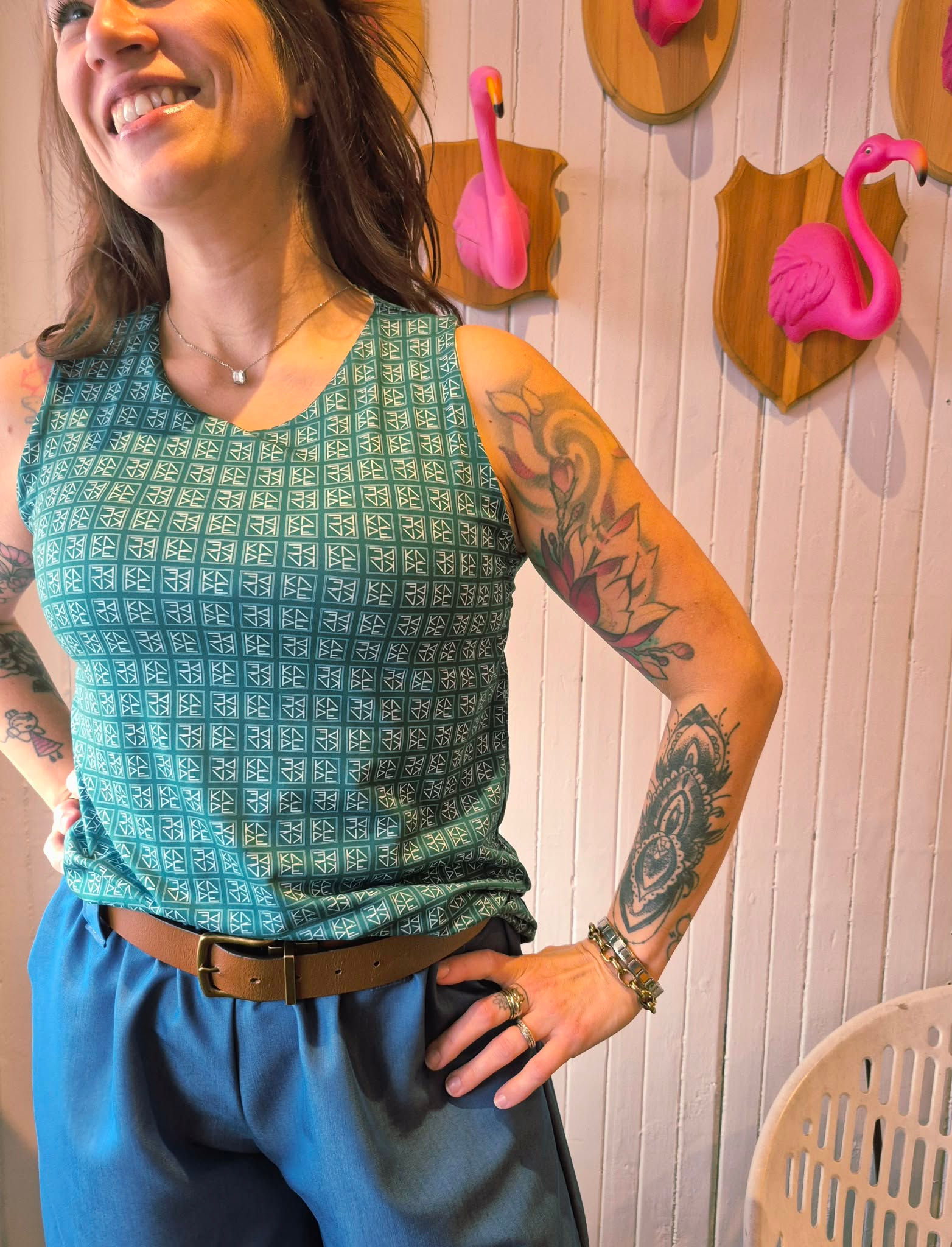 Camisole SecondePeau VERTE!