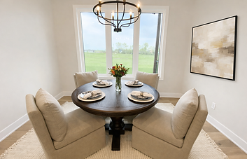 Staged Dining Room 