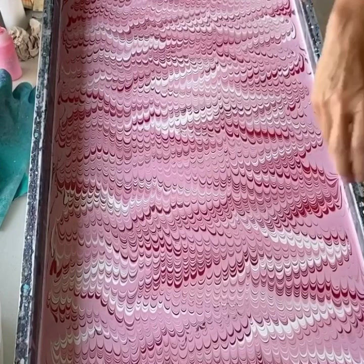 Thumbnail: Pink Bouquet Silk Scarf