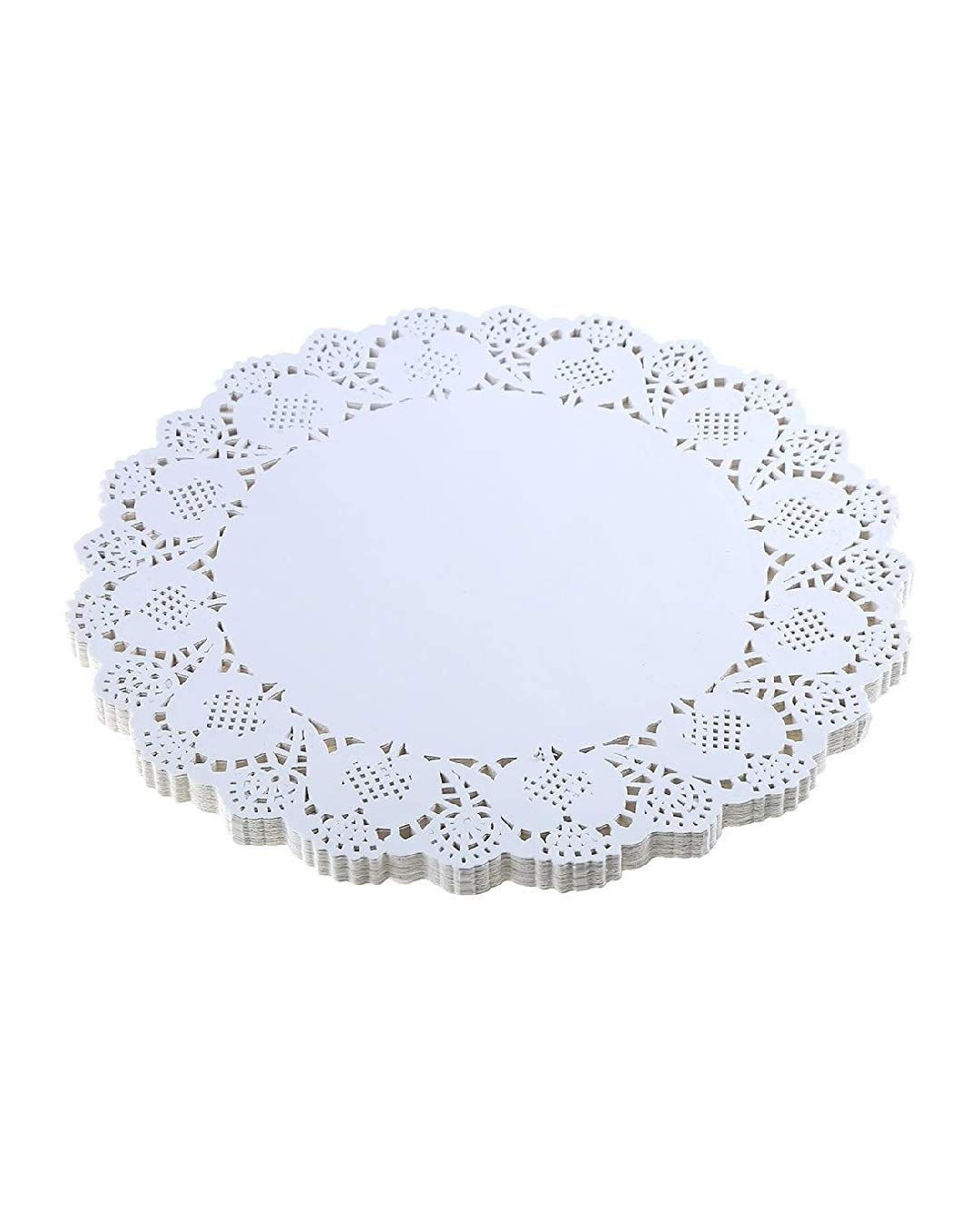 5.5 Inch Lace Paper Doilies, Bulk for Desert, Tableware Decoration 100pc