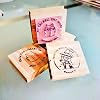 Baby Giraffee Customised Book Stamp with Personalised Name