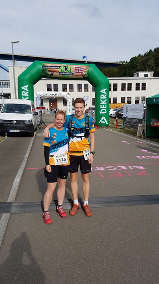 Maurice Wysocki bei seinem ersten Wichteltrail