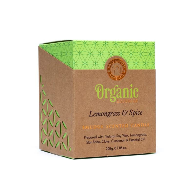 Thumbnail: Organic Goodness Geurkaars | Citroengras & Spice