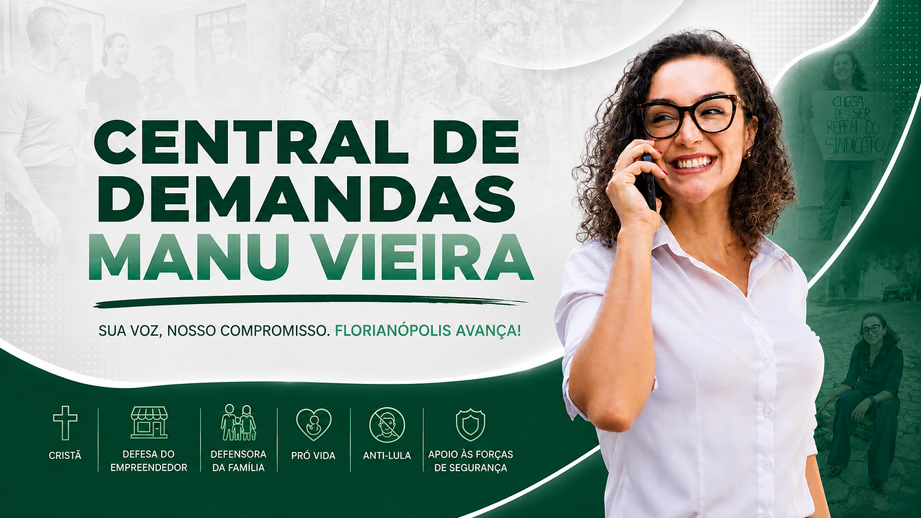 Manu Vieira Vereadora Florianópolis Central de Demandas Banner site.png