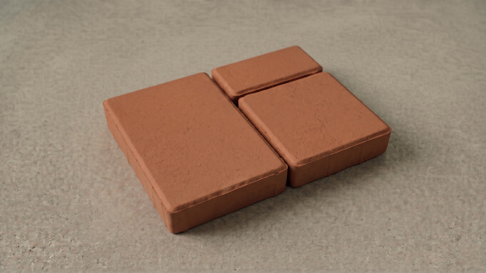Piso Tris Terracota