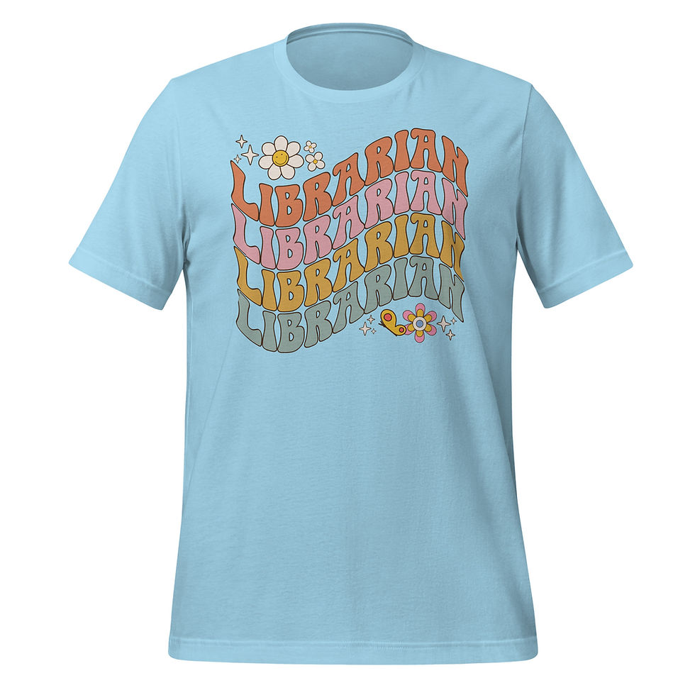 Thumbnail: Librarian Unisex Tee - PICK YOUR COLOR
