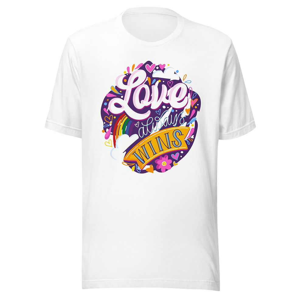Thumbnail: Love Always Wins Tee - PICK YOUR COLOR