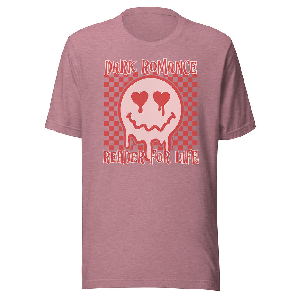 Thumbnail: Dark Romance Reader For Life Unisex Tee - PICK YOUR COLOR