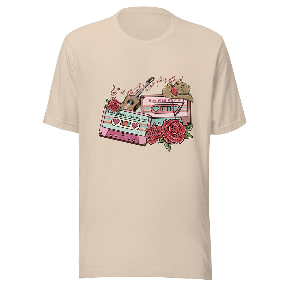 Thumbnail: Cowboy Love Songs Tee - PICK YOUR COLOR
