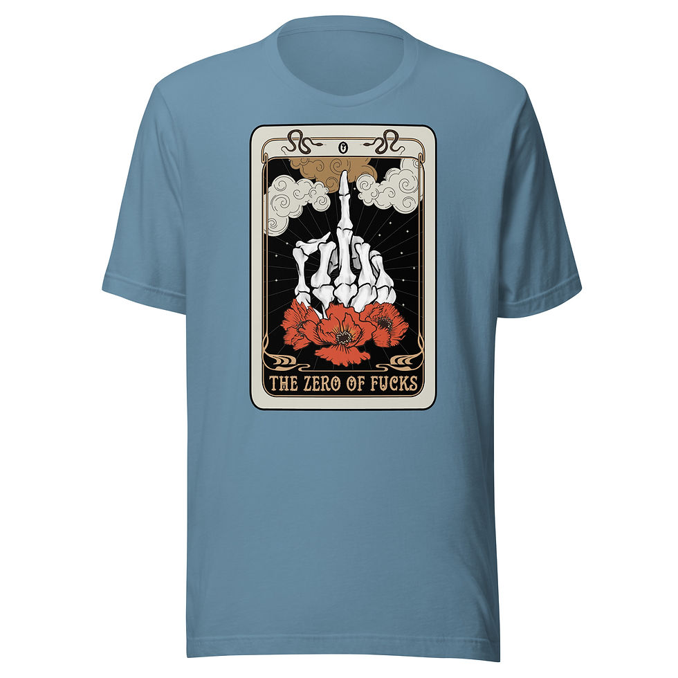Thumbnail: The Zero of Fucks Tee - PICK YOUR COLOR