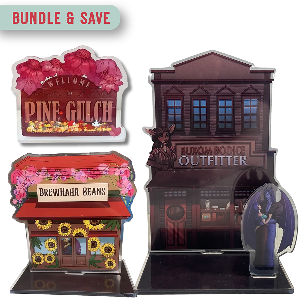 Thumbnail: Pine Gulch Shelf Standees - Full Set