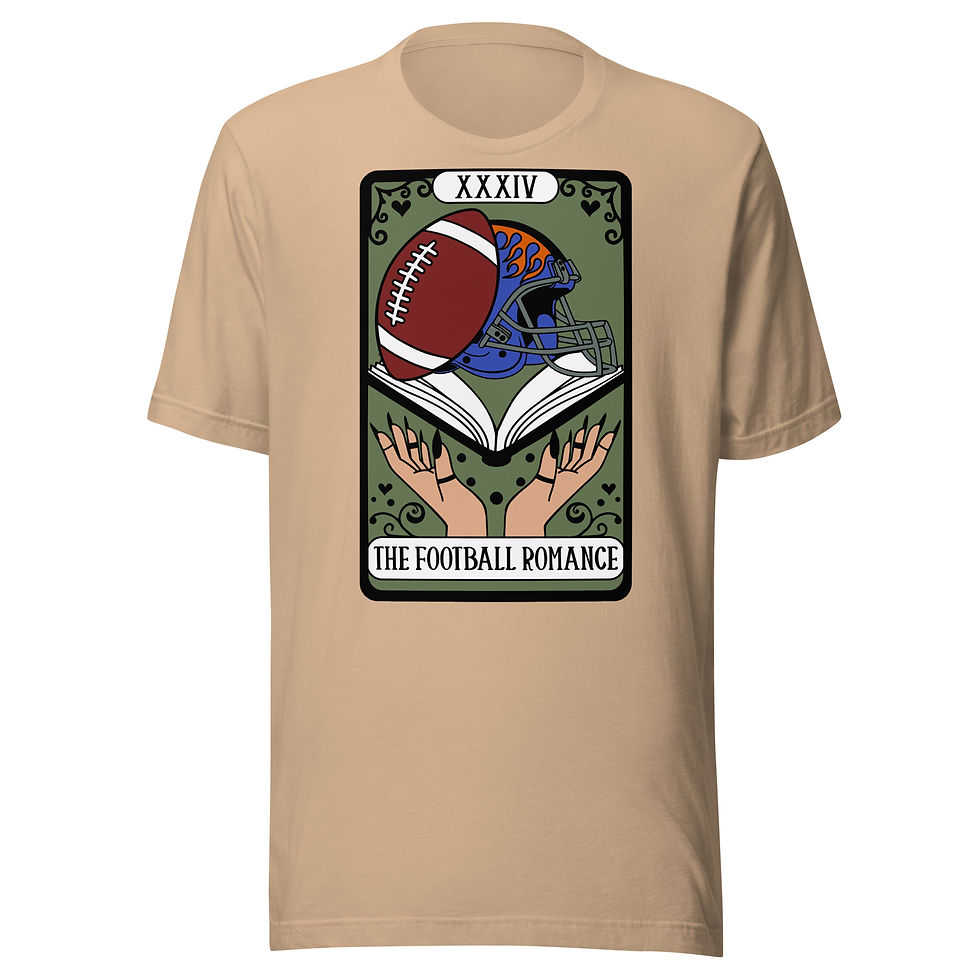 Thumbnail: The Football Romance Tarot Tee - PICK YOUR COLOR