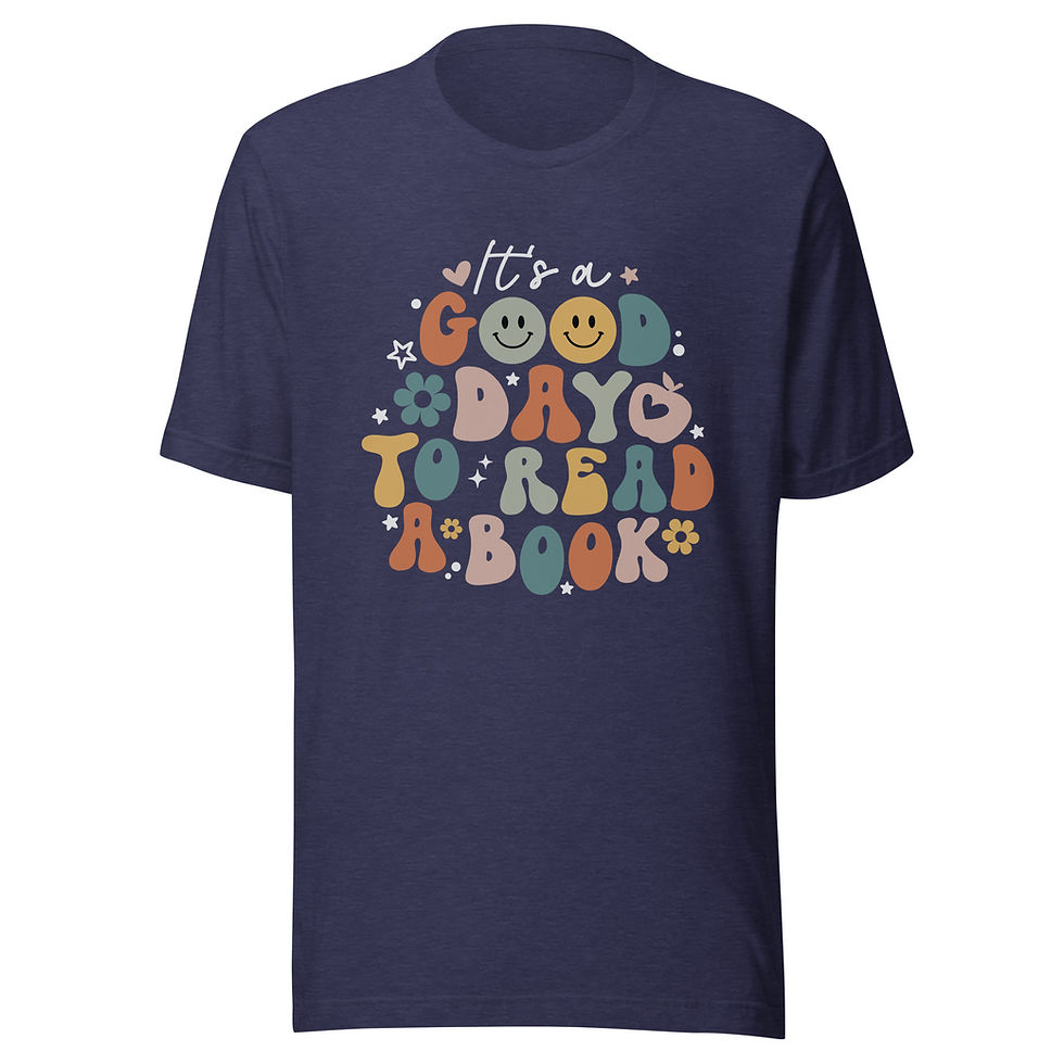 Thumbnail: It's A Good Day to Read a Book Unisex Tee - PICK YOUR COLOR