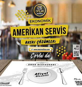 Ekonomik Ucuz Amerikan Servis Kağıdı, Tepsi Altlığı Çorlu Tekirdağ Türkiye