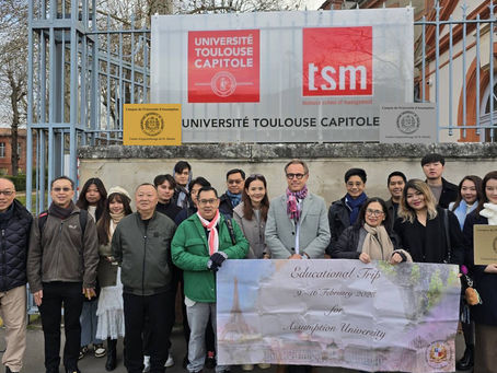 AU Graduate Studies Launched “The Martin Learning Resources Center” at Toulouse Business School (TBS), France: a mission to cultivate a world-class learning environment.