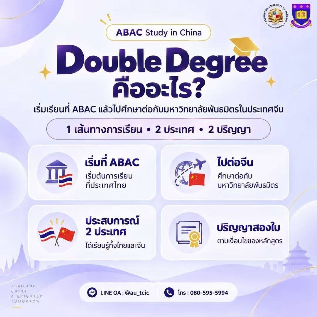Additional photograph 2 accompanying: Study in China with ABAC: Double Degree Program