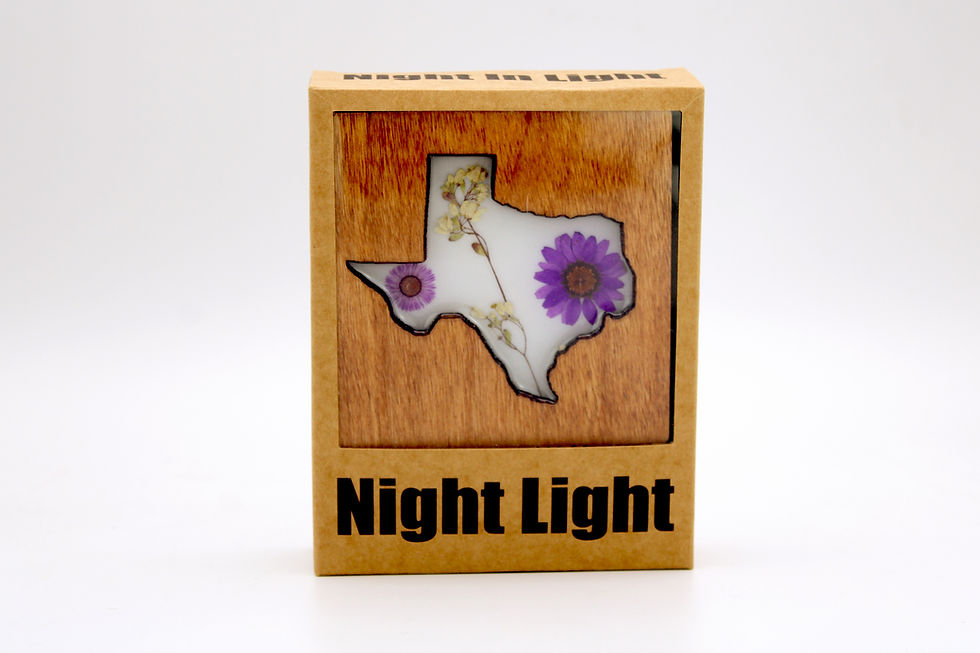 Thumbnail: Texas Night Light Purple