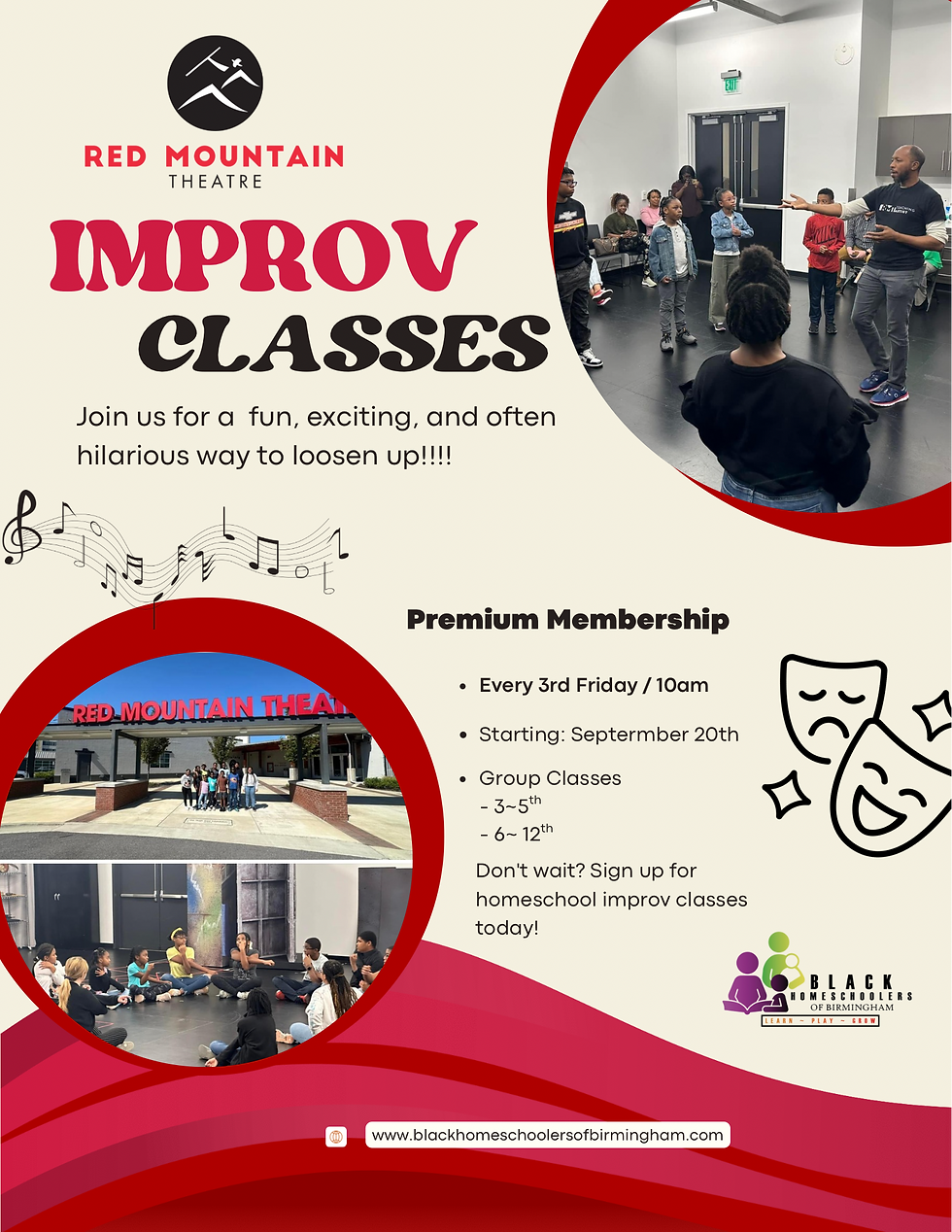 Red Mountain Theater Improv Class