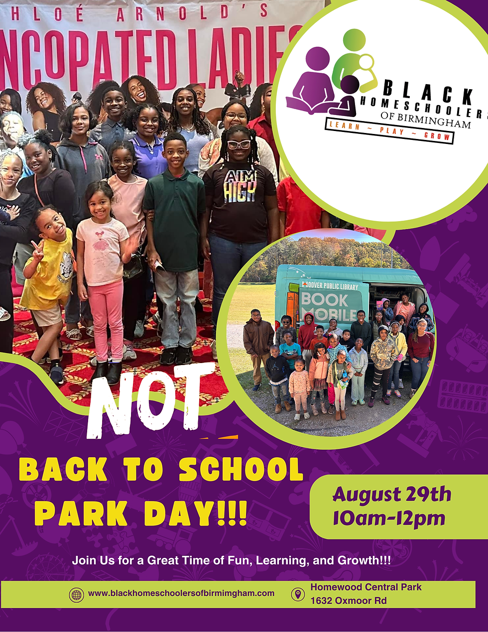 Not Back to School Park Day!