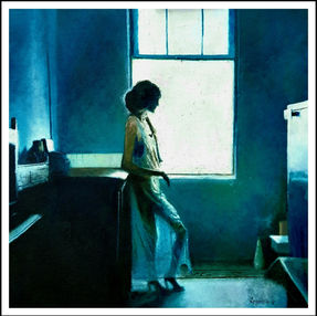 oeuvre réalisée à la peinture à l'huile par l'artiste français Yann Argentin