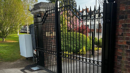 Automated Gates Installation at Denbigh High School