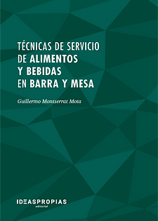 Técnicas de servicio de alimentos y bebidas en barra y mesa