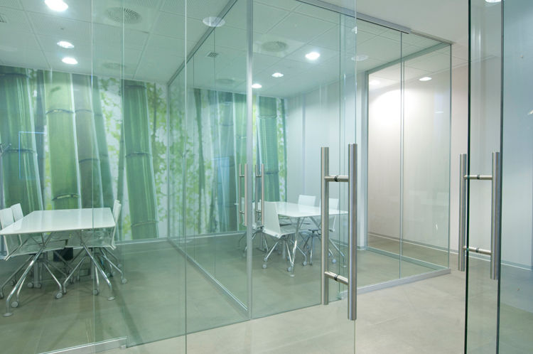 Glass partition 5