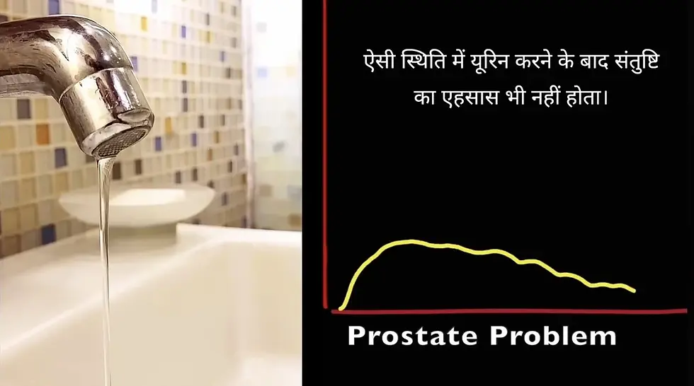 "Don't ignore the drip. If your 'flow' feels like a struggle, it’s time to talk about prostate health."