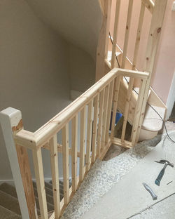 Handrails and spindles