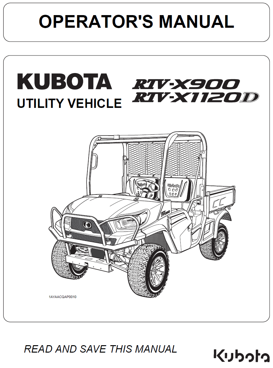 Kubota Rtv 1100 Wiring Diagram