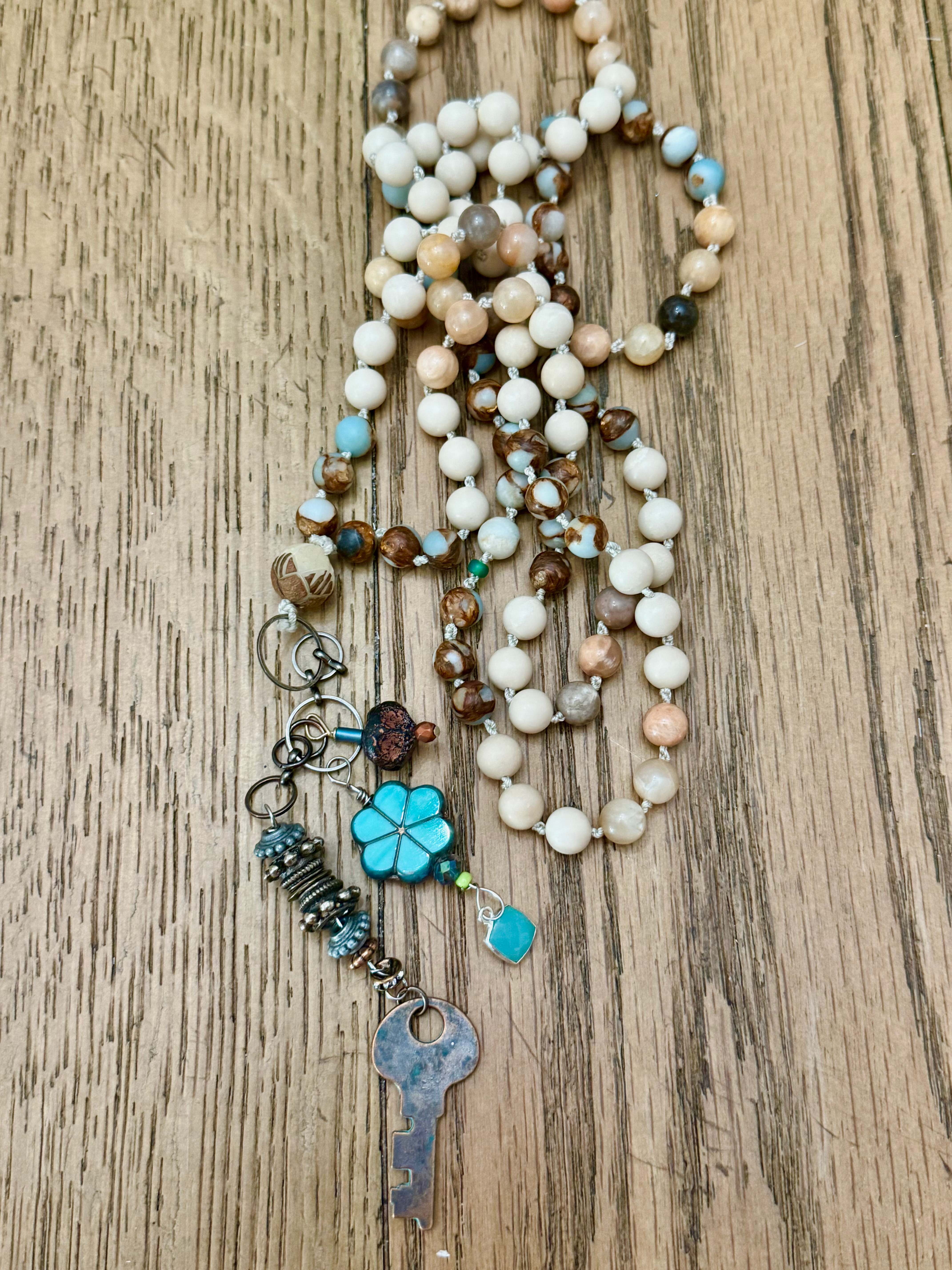 Mala for intuition, stress relief and grounding
