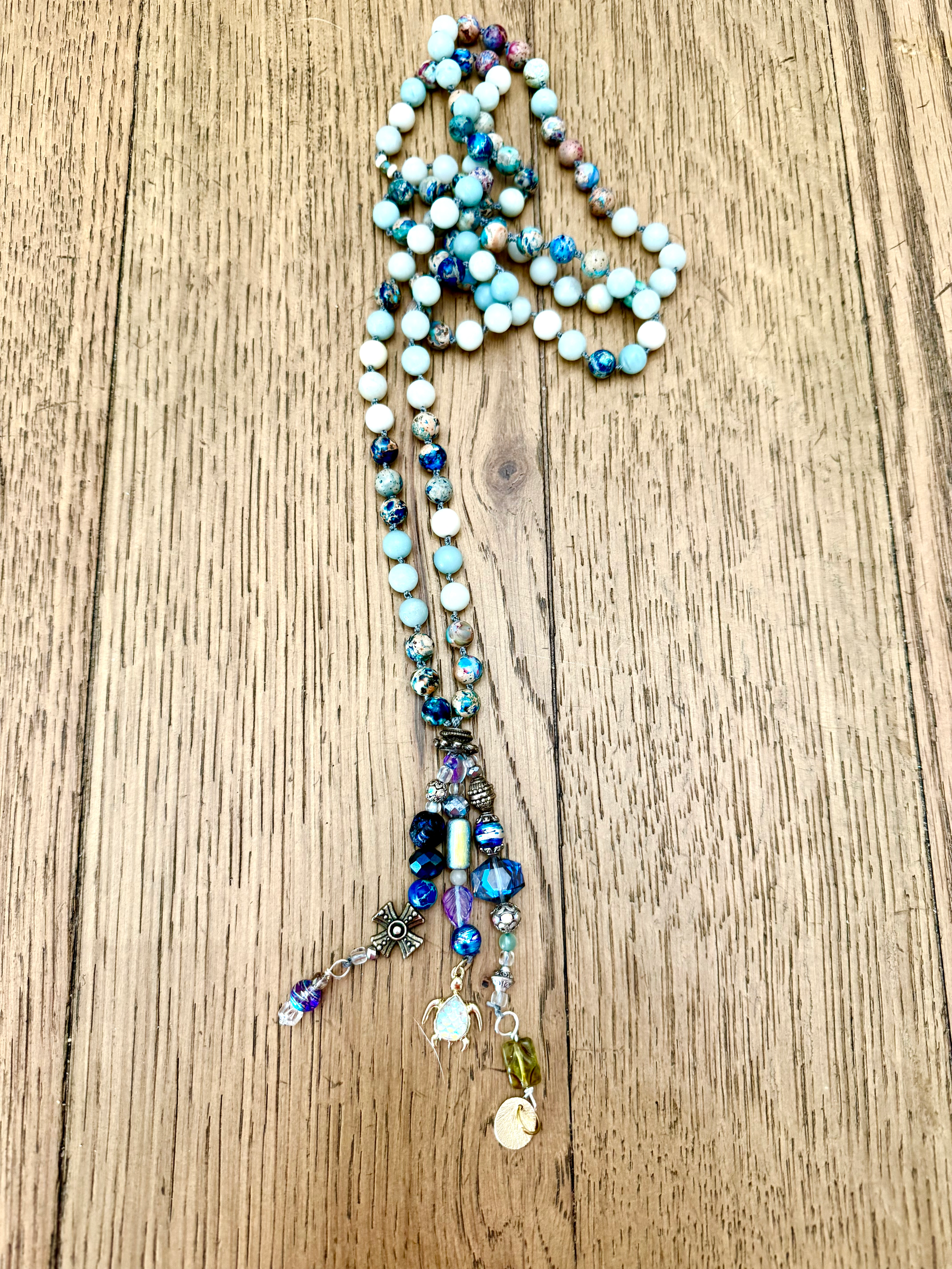Mala for communication, connection, and courage