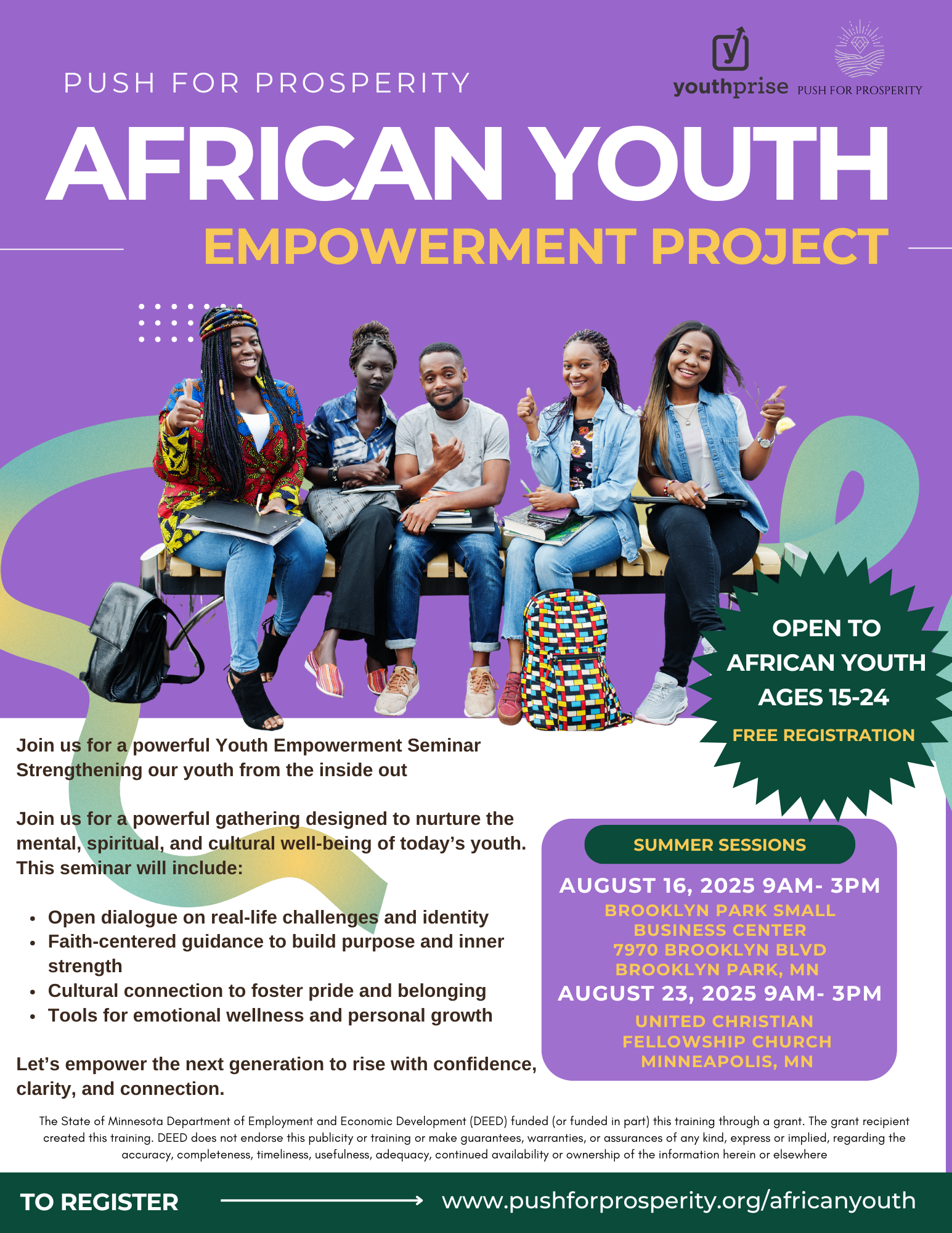 African Youth Empowerment Seminar | Push For Prosperity