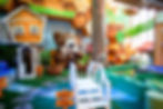 Espaço Kids com floresta Lúdica