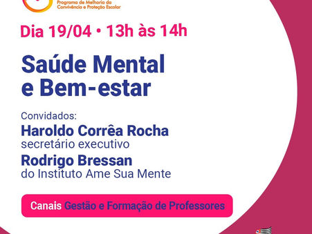 Saúde Mental e Bem-estar - CONVIVA 19/04