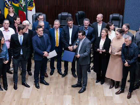 INSTITUTO MAIS ITAJAÍ RECEBE HOMENAGEM NA CÂMARA DE VEREADORES