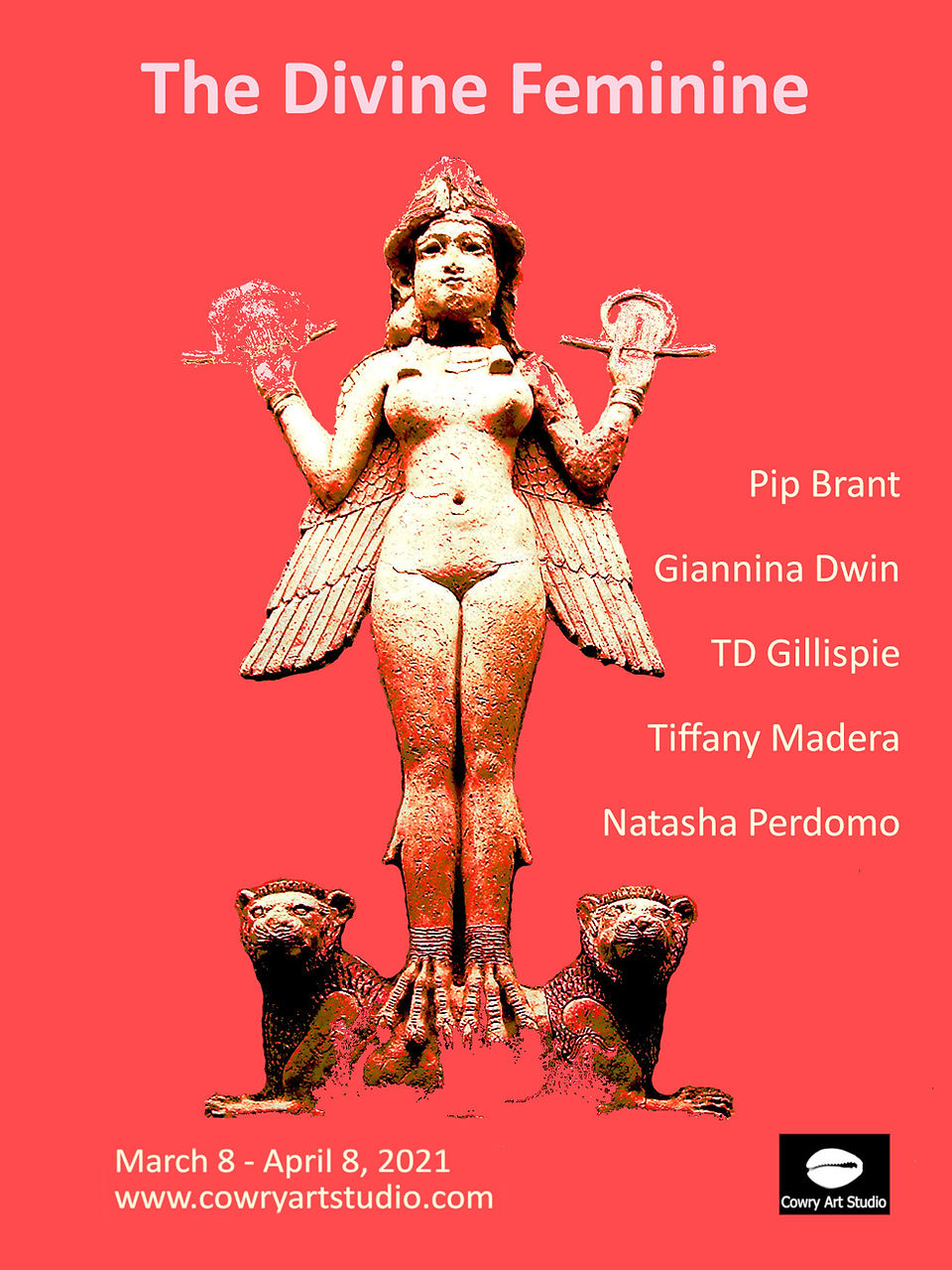 The Divine Feminine, Cowry Art Studio