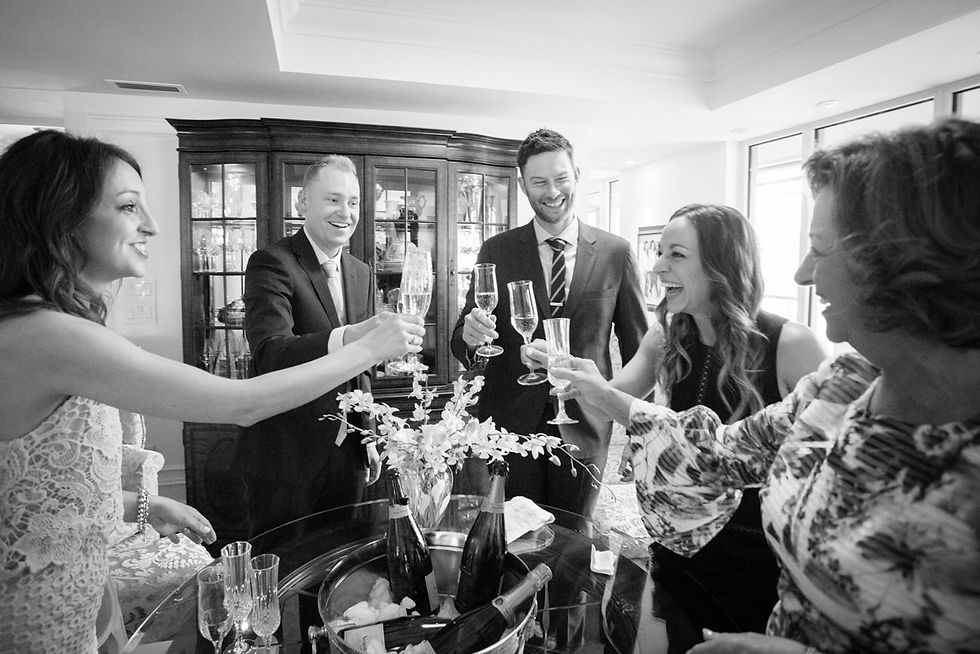 champagne toast
