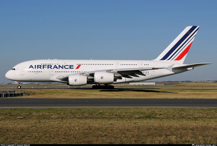 Airbus A380 de Air France aterrizara este martes en mexico (AICM).