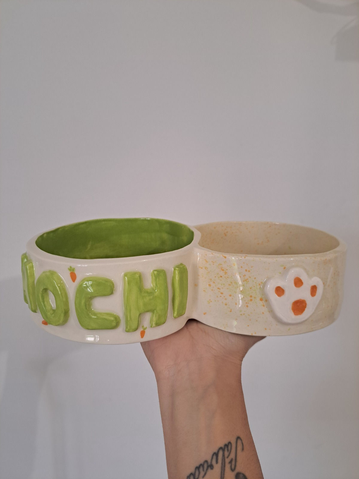 Comedouro Duplo Personalizável