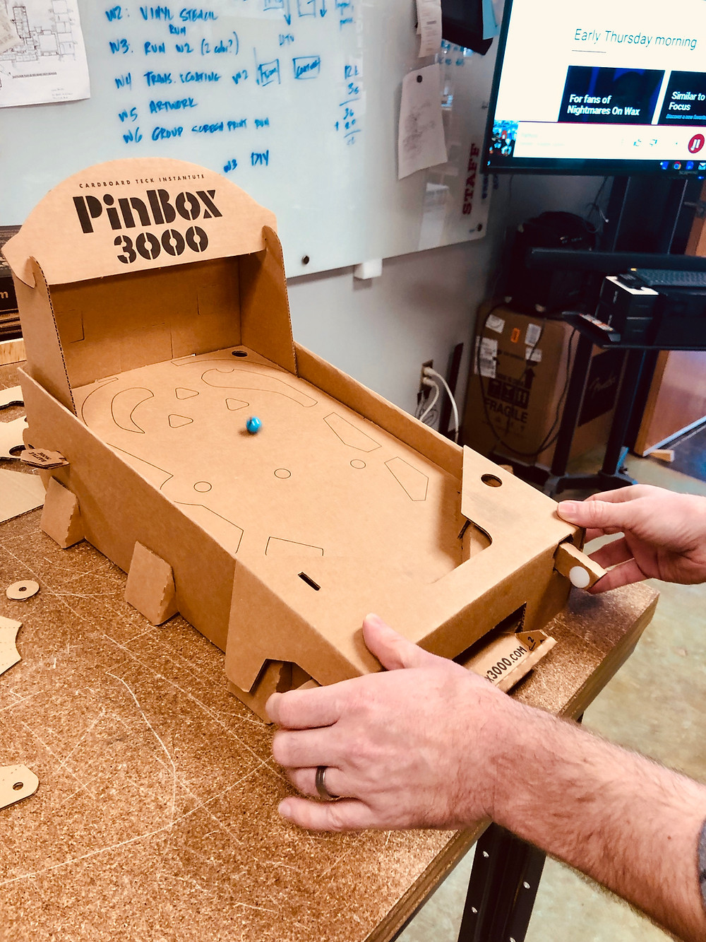 Model of the PinBox 3000