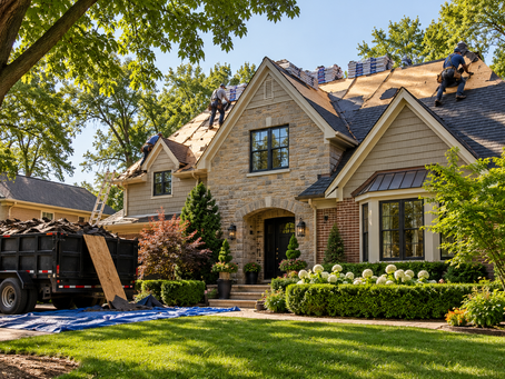 Rockford Roof Replacement: Protecting Your Home and Yard During Installation