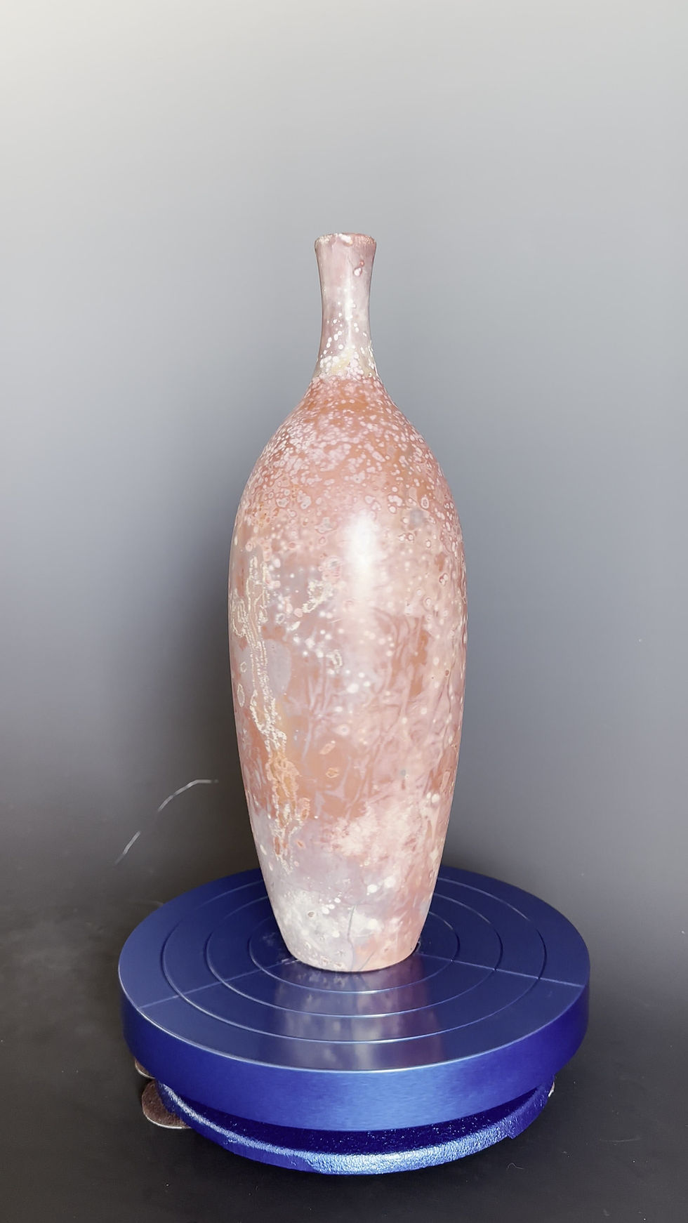 Thumbnail: Saggar fired vase